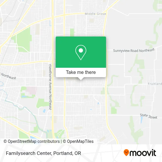 Familysearch Center map