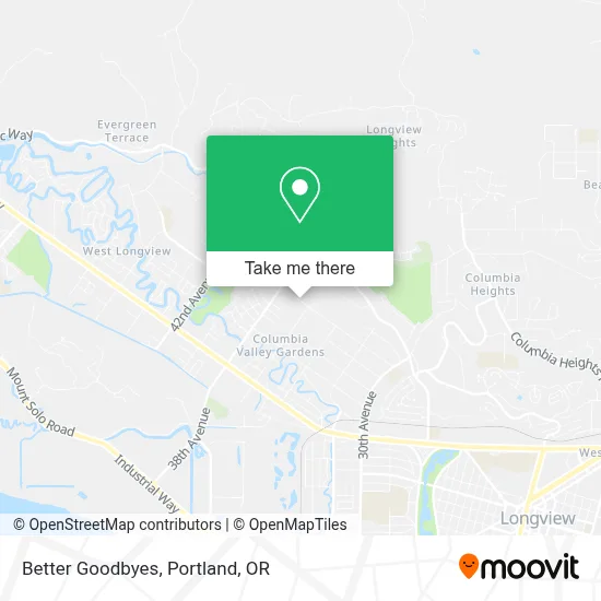 Better Goodbyes map