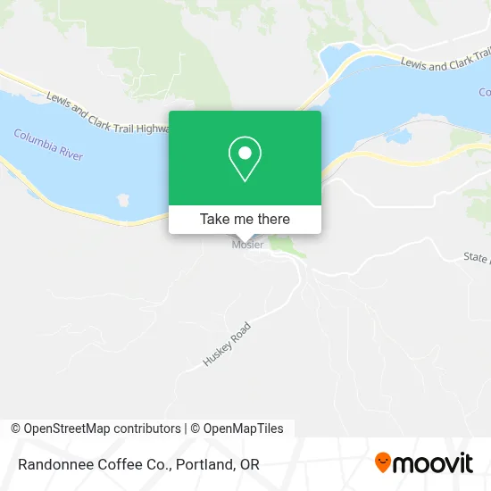 Randonnee Coffee Co. map