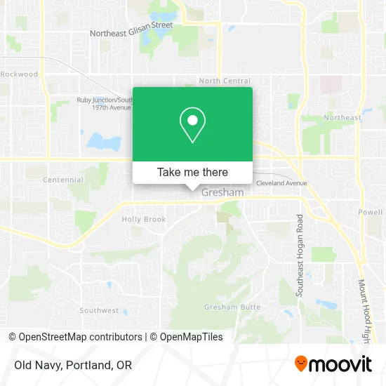Old Navy map