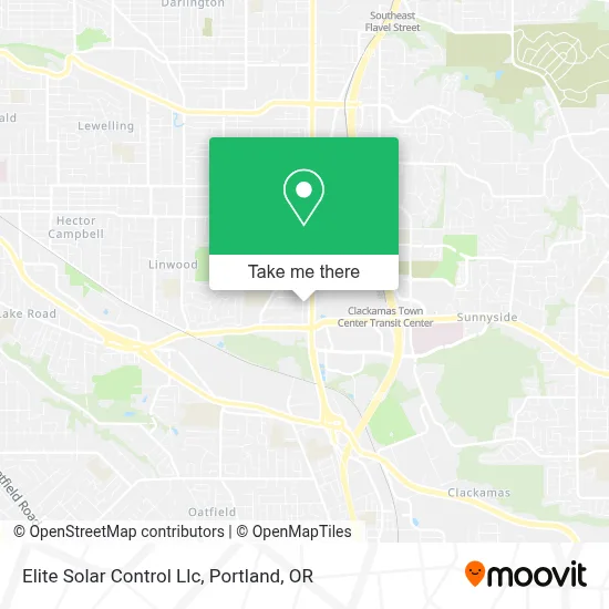 Elite Solar Control Llc map
