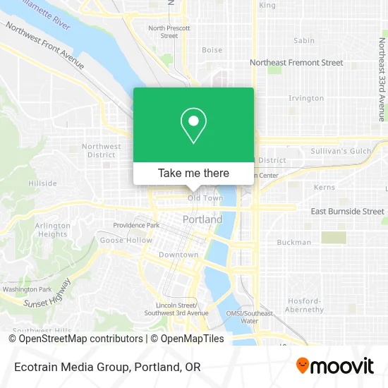 Ecotrain Media Group map