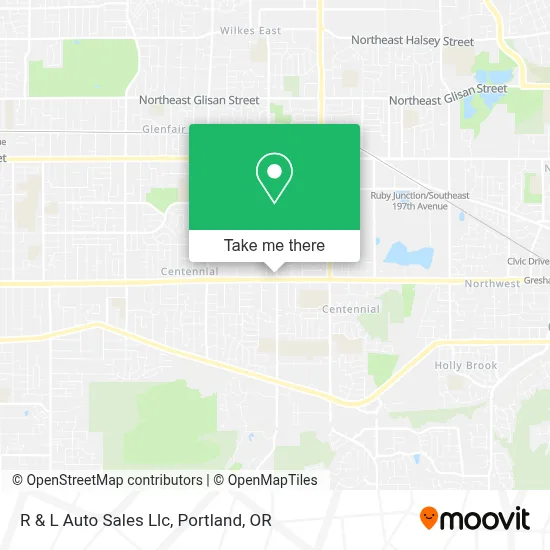 R & L Auto Sales Llc map