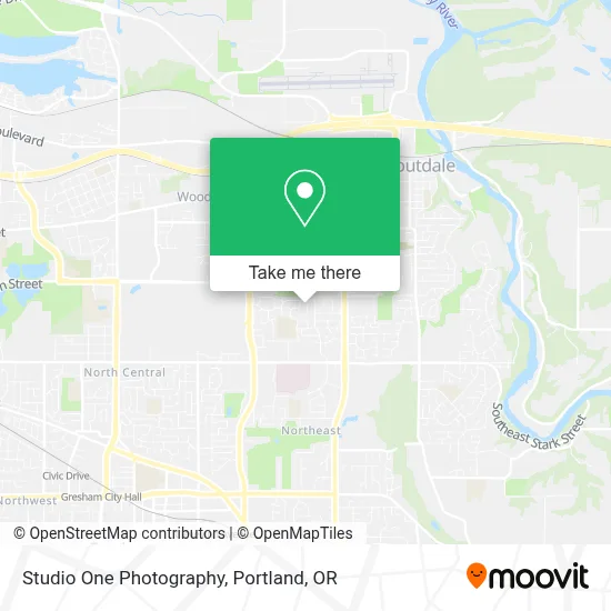 Studio One Photography map