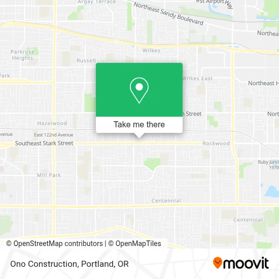 Ono Construction map