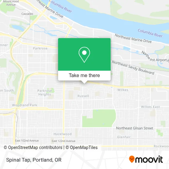 Spinal Tap map