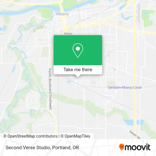 Second Verse Studio map