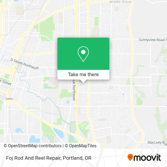 Foj Rod And Reel Repair map
