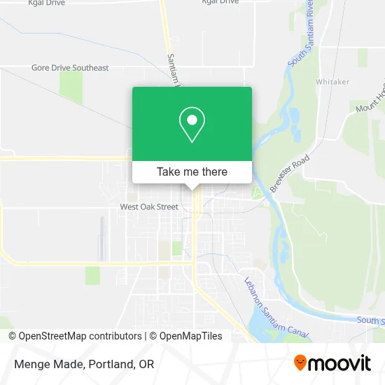 Menge Made map