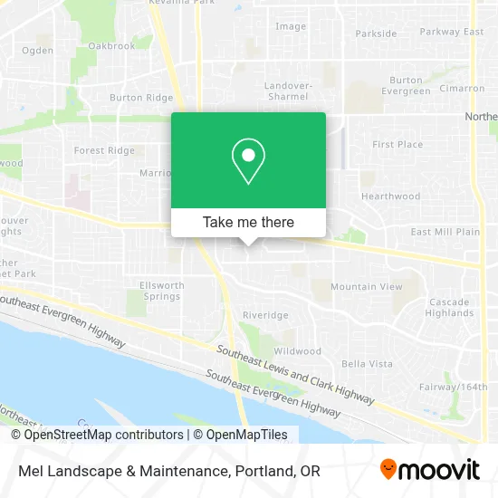 Mel Landscape & Maintenance map