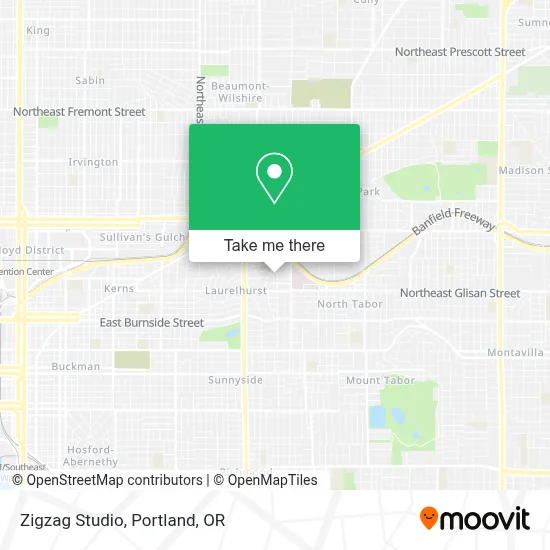 Zigzag Studio map