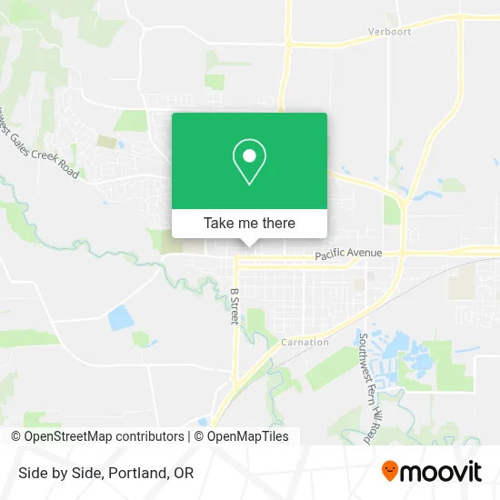 Side by Side map