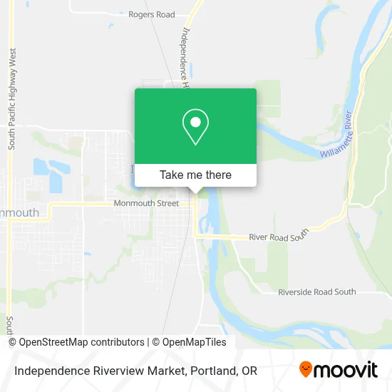 Independence Riverview Market map