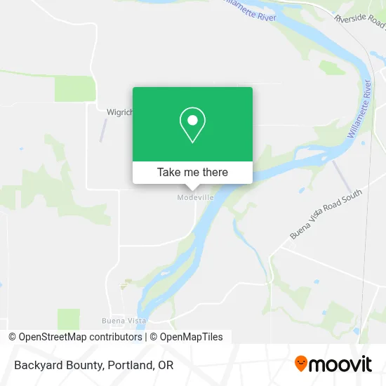 Backyard Bounty map