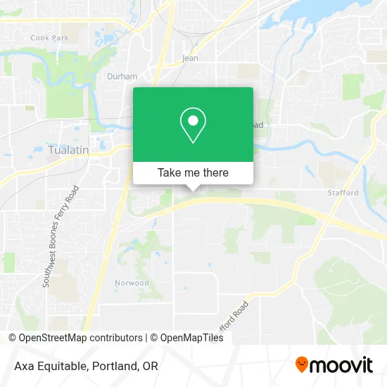 Axa Equitable map