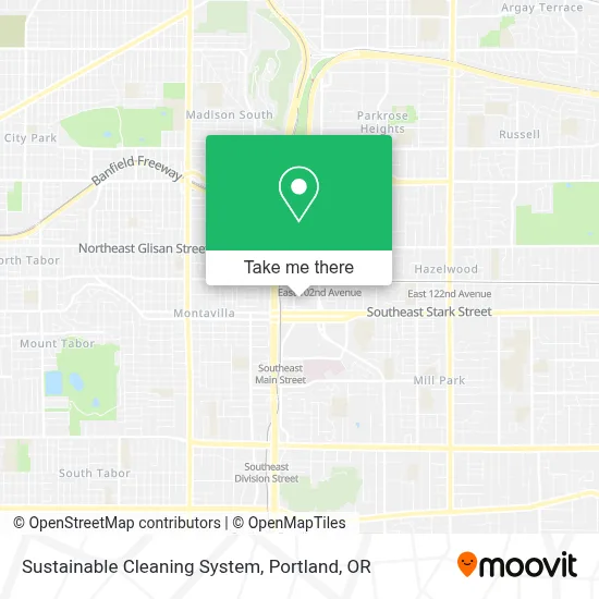 Sustainable Cleaning System map