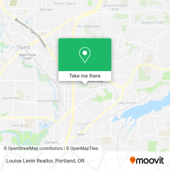 Louise Levin Realtor map