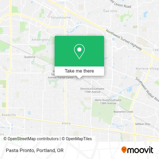 Pasta Pronto map