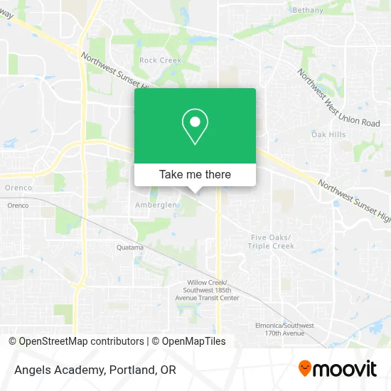 Angels Academy map