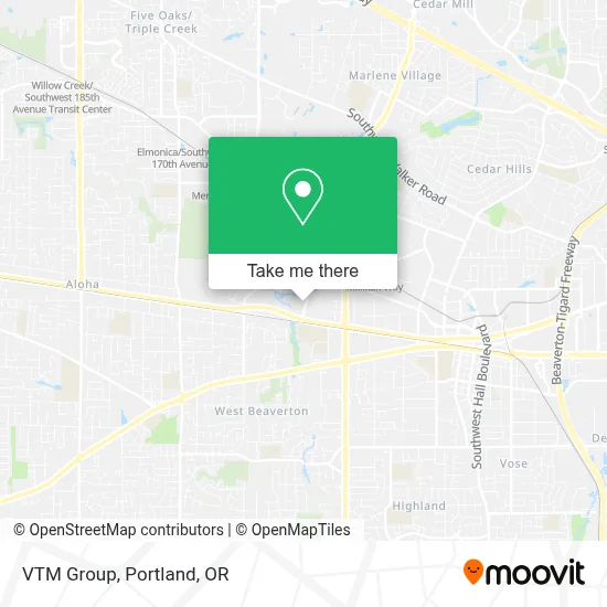 Vtm Group map