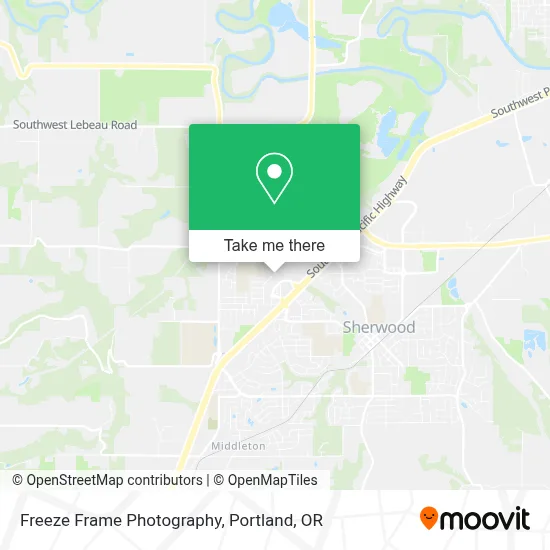 Freeze Frame Photography map