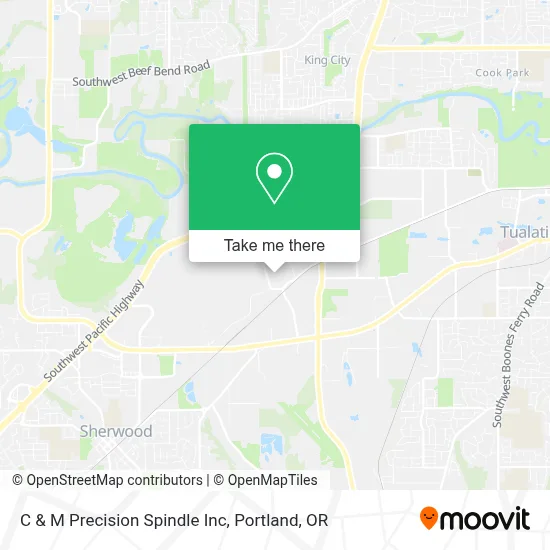 C & M Precision Spindle Inc map