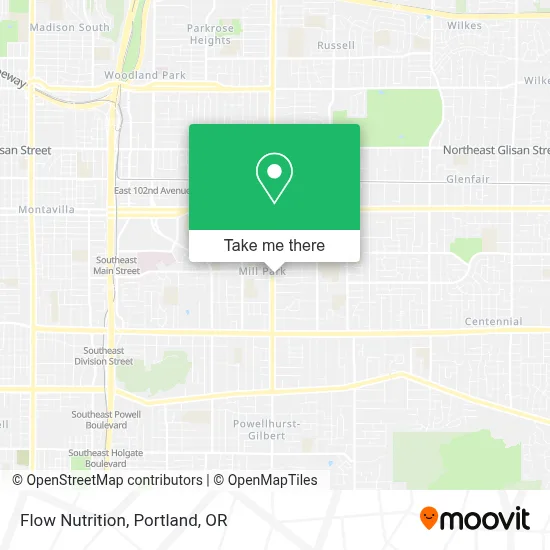 Flow Nutrition map