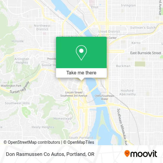 Don Rasmussen Co Autos map