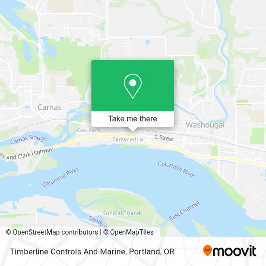 Timberline Controls And Marine map