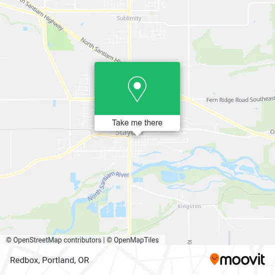 Redbox map