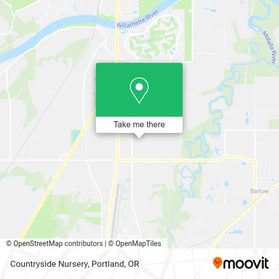 Countryside Nursery map