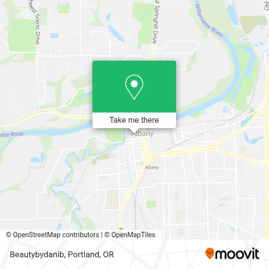 Beautybydanib map