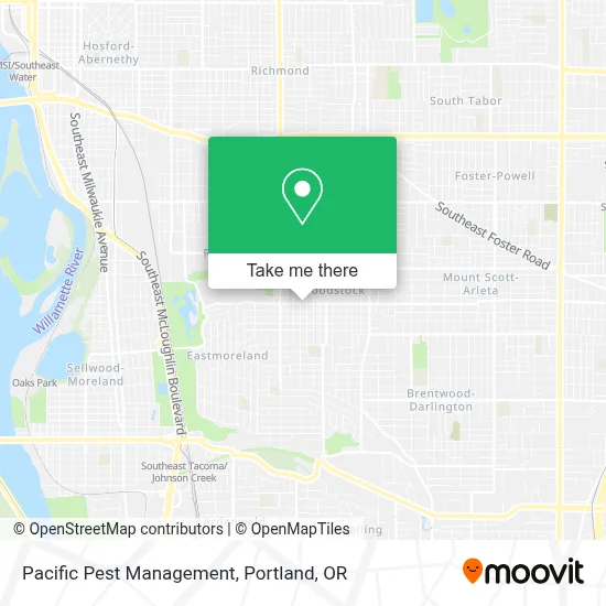 Pacific Pest Management map