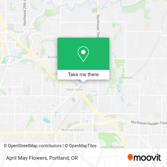 April May Flowers map