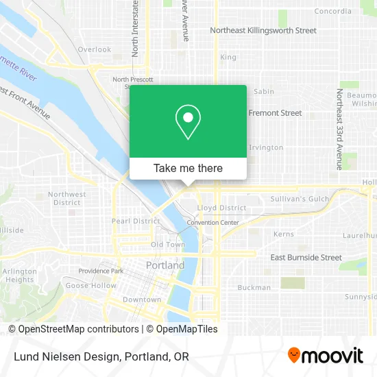 Lund Nielsen Design map