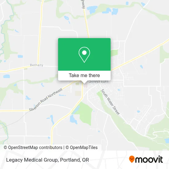 Legacy Medical Group map