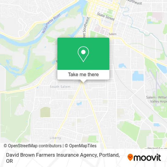 David Brown Farmers Insurance Agency map
