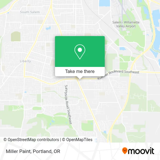 Miller Paint map