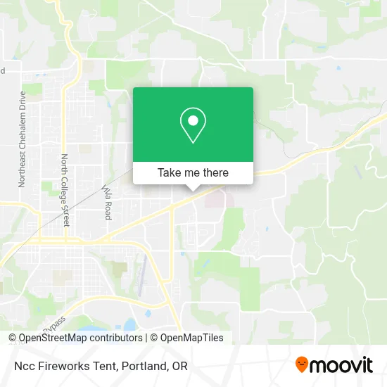 Ncc Fireworks Tent map