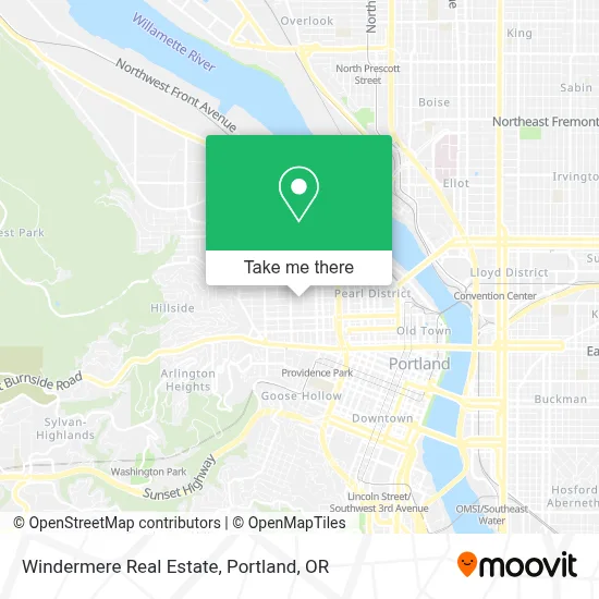 Windermere Real Estate map