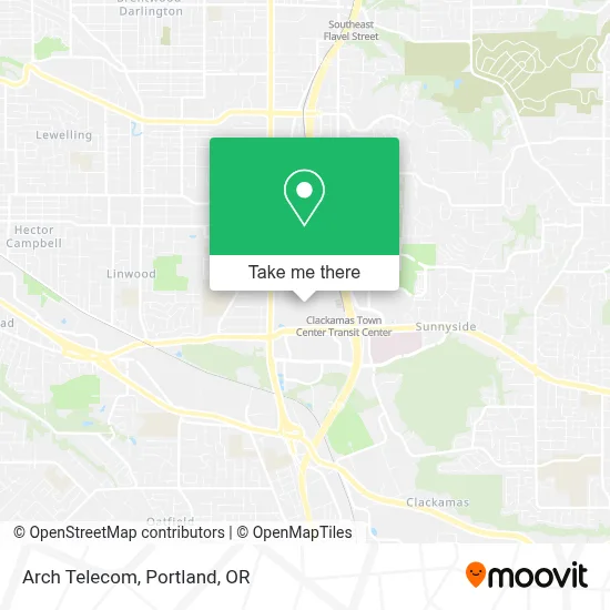 Arch Telecom map