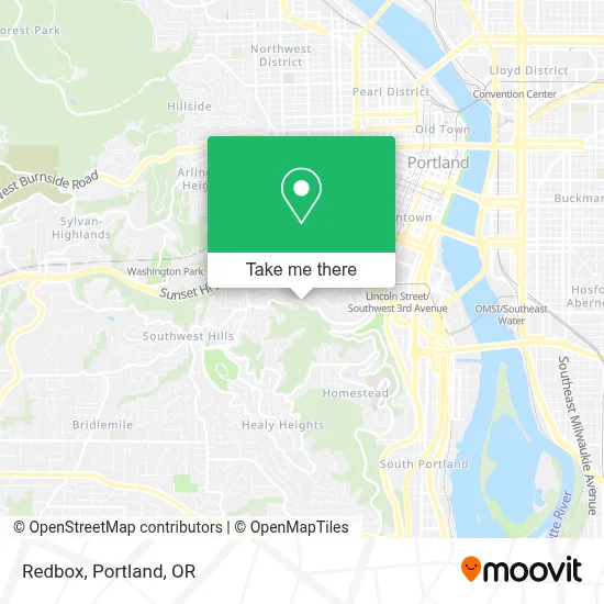 Redbox map
