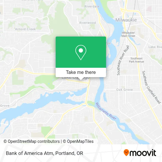 Bank of America Atm map