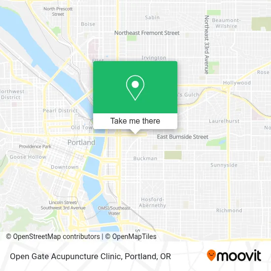 Open Gate Acupuncture Clinic map