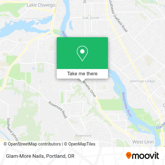 Glam-More Nails map