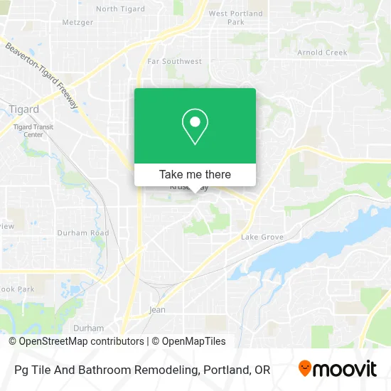 Pg Tile And Bathroom Remodeling map