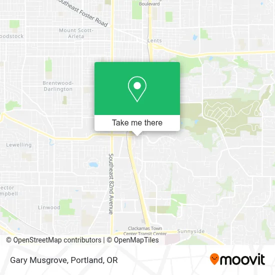 Gary Musgrove map