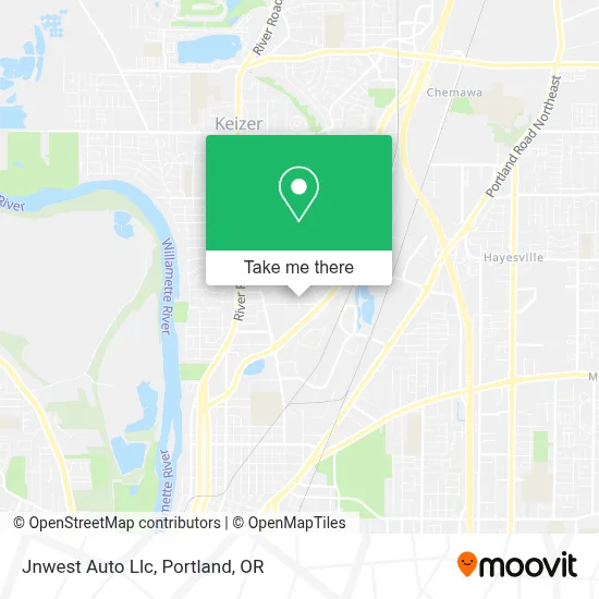 Jnwest Auto Llc map