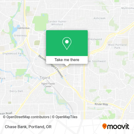 Chase Bank map