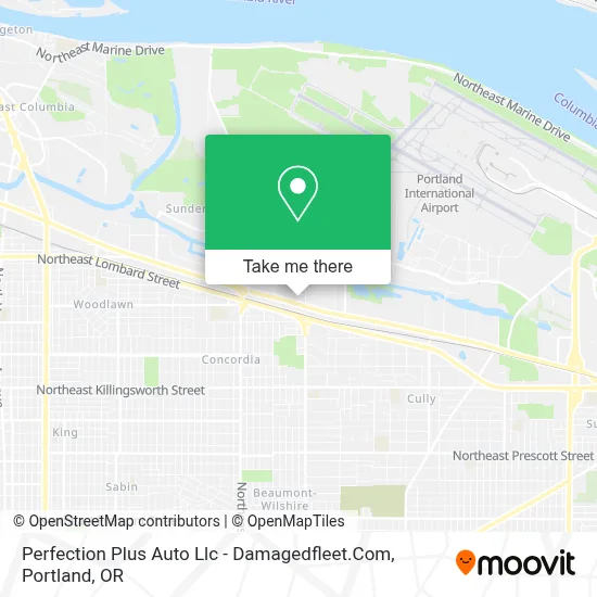 Perfection Plus Auto Llc - Damagedfleet.Com map